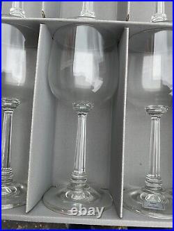 The Home Collections Wine Lead Free Crystal Set 6 Glasses 11 Oz. NIB