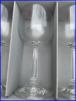 The Home Collections Wine Lead Free Crystal Set 6 Glasses 11 Oz. NIB