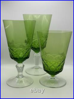 Theresienthal Serail Set Footed Tumbler, Red Wine & White Wine Goblets NEW Theresienthal Serail Set Footed Tumbler, Red Wine & White Wine Goblets NEW