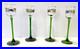 Theresienthal cordial wine glasses (4) Art Nouveau, Hand Blown Grape Leaf