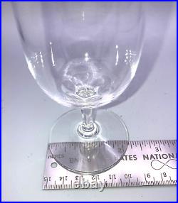 Tiffany Co Crystal Cordial Glasses Set of 4 MINT VNTG with Etched LOGO 5
