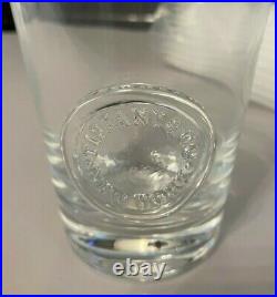 Tiffany & Co Crystal Pint Glasses Cups Mugs Set of 4