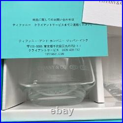 Tiffany & Co. Crystal Rock Glass Tumbler 4set