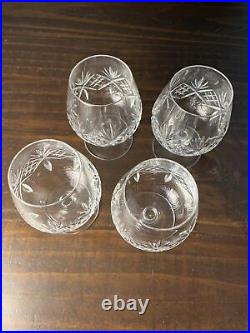 Tiffany & Co. RCR Wine Glasses Crystal Glass Lot Of 4