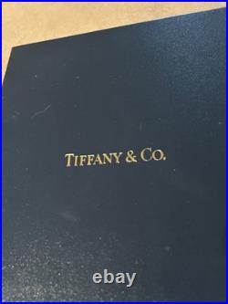Tiffany & Co. Sybil Champagne Glasses Set NIB new in Box Glass Cut Crystal