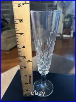 Tiffany & Co. Sybil Champagne Glasses Set NIB new in Box Glass Cut Crystal