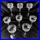Tiffin Glass Co Etched Rose Cordial Glass 15074 Set of 8 Crystal 5.5Very Small