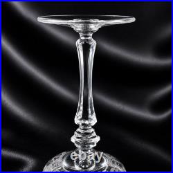 Tiffin Glass Co Etched Rose Cordial Glass 15074 Set of 8 Crystal 5.5Very Small