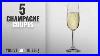 Top 10 Champagne Coupes 2018 Krosno Europe Non Lead Crystal Clear Glass Basic Champagne Flute