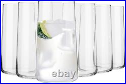 Transparent Glassware Set, 18.3 oz, Dishwasher Safe