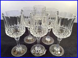 Uncommon 25-Piece Vintage Cristal d'Arques Longchamp Tableware Set