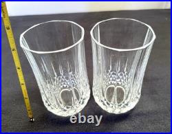 Uncommon 25-Piece Vintage Cristal d'Arques Longchamp Tableware Set