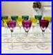 VAL SAINT LAMBERT GEVAERT TCPL SET OF 11 Cordial Glasses RAREVINTAGEPRISTINE