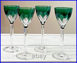 VAL SAINT LAMBERT GEVAERT TCPL SET OF 11 Cordial Glasses RAREVINTAGEPRISTINE