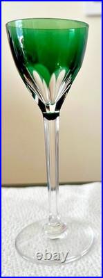 VAL SAINT LAMBERT GEVAERT TCPL SET OF 11 Cordial Glasses RAREVINTAGEPRISTINE