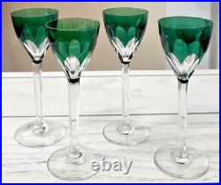 VAL SAINT LAMBERT GEVAERT TCPL SET OF 11 Cordial Glasses RAREVINTAGEPRISTINE