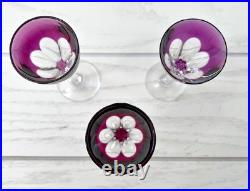 VAL SAINT LAMBERT GEVAERT TCPL SET OF 11 Cordial Glasses RAREVINTAGEPRISTINE