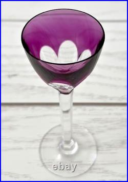 VAL SAINT LAMBERT GEVAERT TCPL SET OF 11 Cordial Glasses RAREVINTAGEPRISTINE