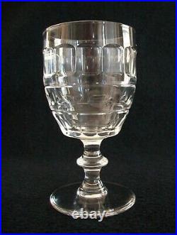 VAL ST. LAMBERT Blarney 62 Pieces Crystal Stemware Belgium Circa 1950-62