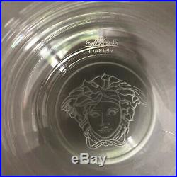 VERSACE Rosenthal MEDUSA LUMIERE 2nd Edition Clear WHISKY Set of 2 NEW in BOX