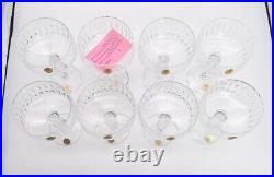 VINTAGE 1982 Schott Zwiesel Germany TANGO Cut Crystal Champagne Glasses Set of 8