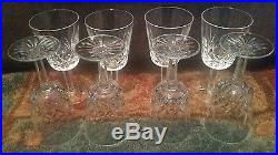 VINTAGE WATERFORD CRYSTAL LISMORE WINE GLASSES 7 (Set of 8)