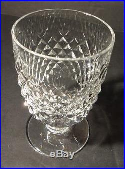 VINTAGE Waterford Crystal ALANA (1952-) Set of 6 Footed Juice Glasses 3 7/8