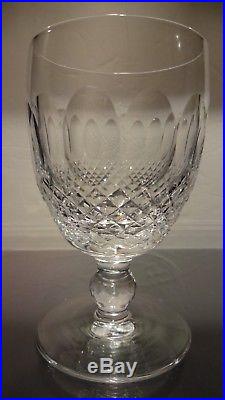 VINTAGE Waterford Crystal COLLEEN (1953-) Set 6 Water Goblets 5 1/8 9 oz