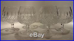 VINTAGE Waterford Crystal COLLEEN (1953-) Set of 6 Brandy Snifter 5 1/4 12 oz