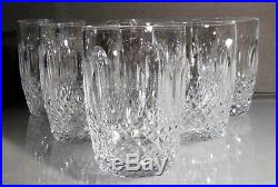 VINTAGE Waterford Crystal COLLEEN (1953-) set of 6 12oz Tumbler 4 3/8 Ireland