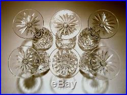 VINTAGE Waterford Crystal COMERAGH (1973-) Set of 6 Water Goblets 7