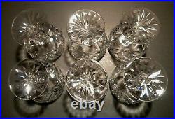 VINTAGE Waterford Crystal DONEGAL (1954-) Set 6 Champagne Tall Sherbert 4 3/4