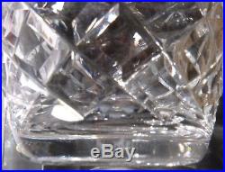 VINTAGE Waterford Crystal GLANDORE (1983-) Oil & Vinegar Cruet Set 8 with Tray