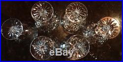 VINTAGE Waterford Crystal KENMARE (1968-) Set of 6 Martini Glasses 4 3/4 6 oz