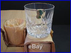 VINTAGE Waterford Crystal LISMORESet of 12 Old Fashioned 3 1/2 9 oz