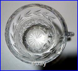 VINTAGE Waterford Crystal MASTER CUTTER Massive Punch Bowl & Cup 10 piece set