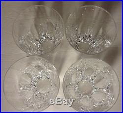 VINTAGE Waterford Crystal SHEILA (1958-) 10 oz Tumbler 4 7/8 Set of 4 glasses