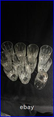 VTG Crystal Drinking Glasses (set of 8)