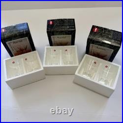 VTG Iittala Aarne Cordial Shot Glasses Set of 6 Goran Hongell Finland WithBoxes
