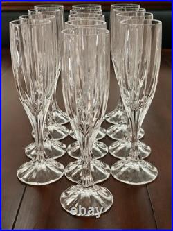 VTG Mikasa Crystal Berkeley Water Goblet Wine Champagne Highball 47 Pc Glassware