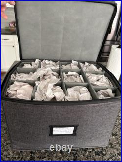 VTG Mikasa Crystal Berkeley Water Goblet Wine Champagne Highball 47 Pc Glassware