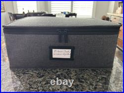 VTG Mikasa Crystal Berkeley Water Goblet Wine Champagne Highball 47 Pc Glassware