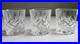 VTG Set 3 WATERFORD CRYSTAL Nocturne 10 oz. Old Fashioned Rocks Tumblers IRELAND