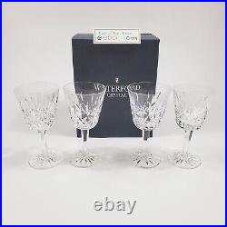 VTG WATERFORD LISMORE CLARET GLASS contents(4) Product of Ireland wine champagne