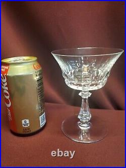 Val St Lambert Glendale Champagne Glass (Set of 4) 5.25 tall Vintage