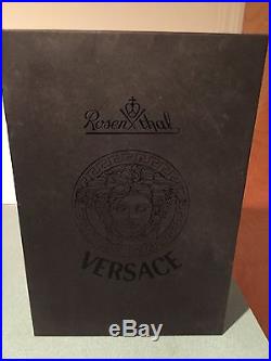 Versace Rosenthal Crystal Champagne Flutes Set of 2 Brand NEW