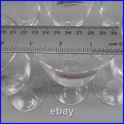 Villeroy & Boch Francesca Set of 6 crystal water goblet wine Glasses