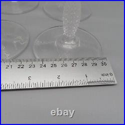 Villeroy & Boch Francesca Set of 6 crystal water goblet wine Glasses