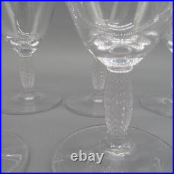 Villeroy & Boch Francesca Set of 6 crystal water goblet wine Glasses