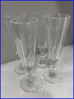 Villeroy & Boch Royale Champagne Flutes Crystal Glass Holiday Party Set Of 4